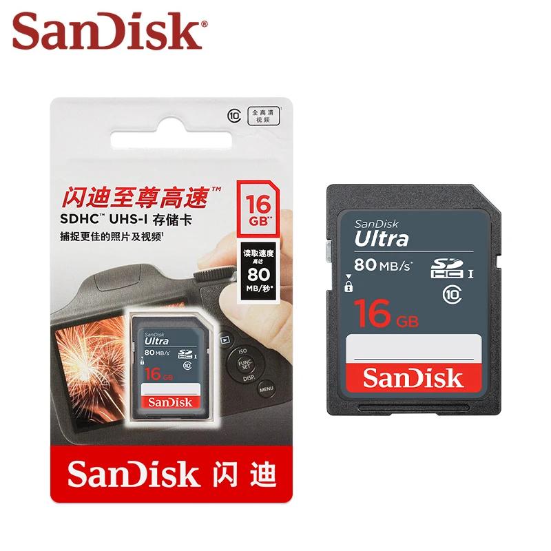 100%  SanDisk SD ī class10  ī  SLR ī޶ ޸ ī, SD ÷ ī, б ӵ ִ 100 MB/S